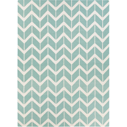 Fallon 66 X 42 inch Mint, Cream Rug