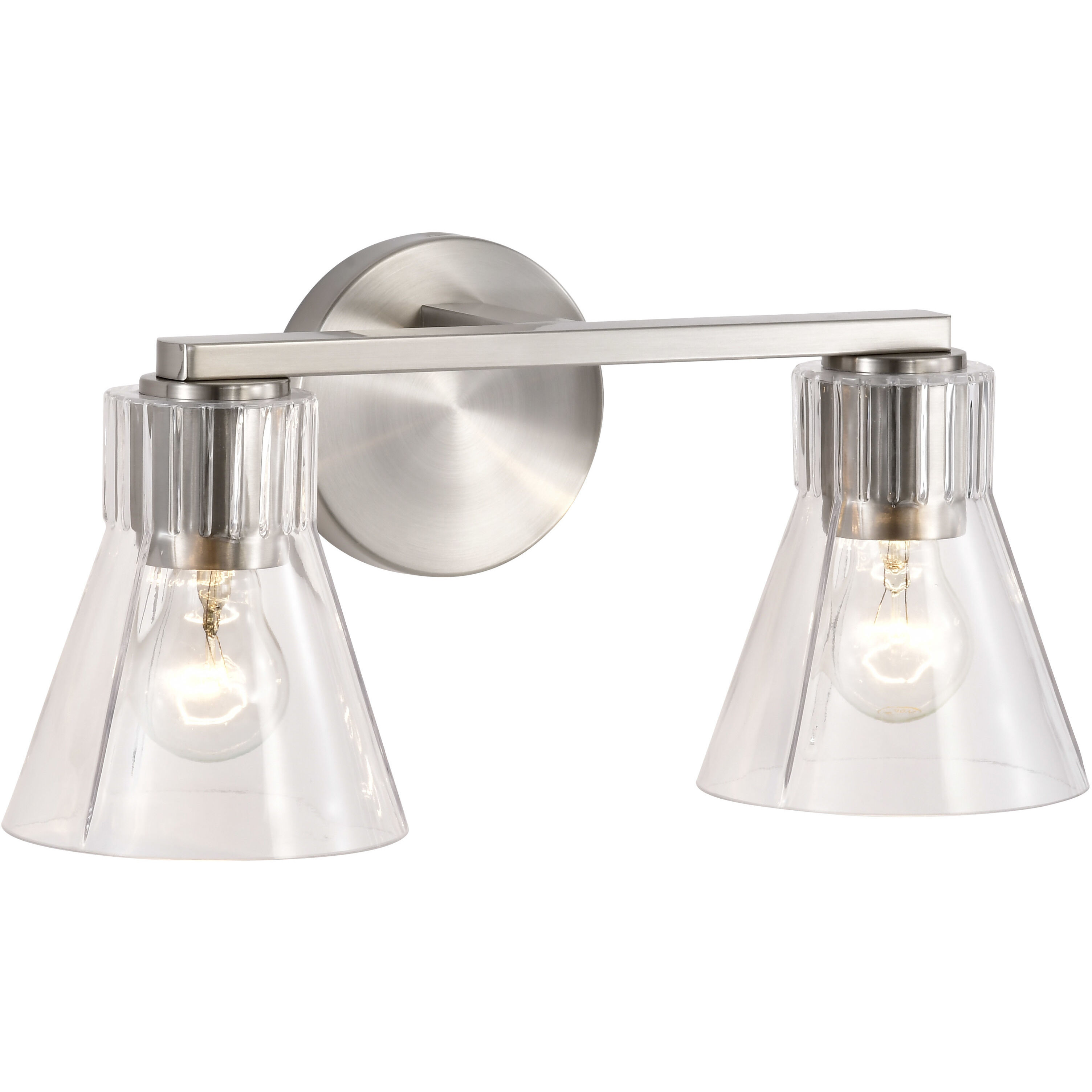 Gianna 16 inch Brushed Nickel Vanity Wall Light