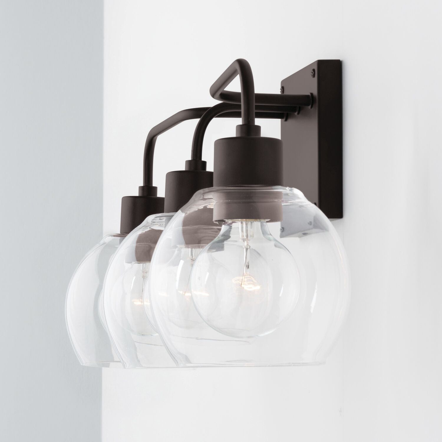 Tanner 3 Light 25 inch Bronze Vanity Light Wall Light