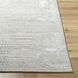 Jaylin 36 X 24 inch Light Silver / White / Silver Handmade Rug in 2 x 3