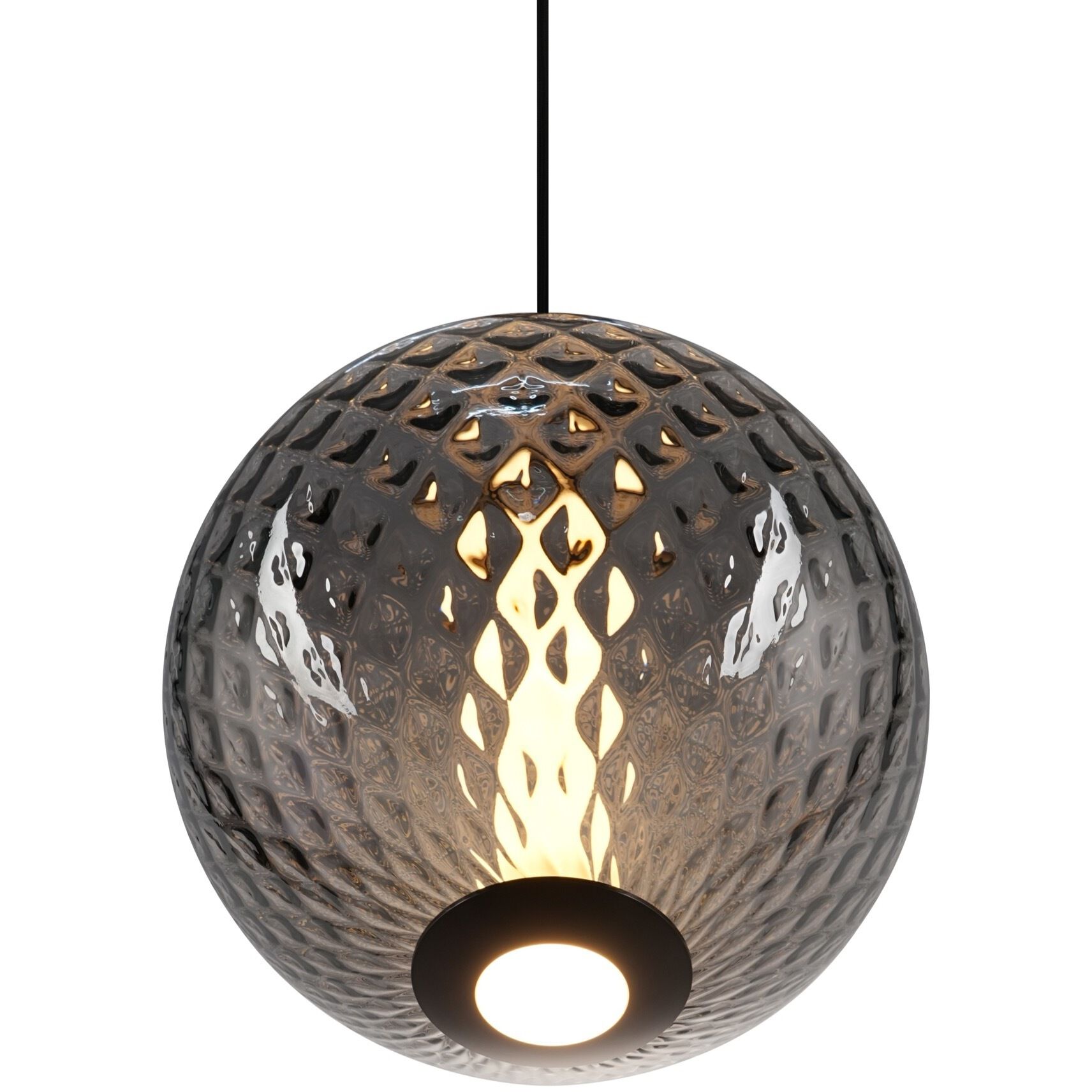 Celeste LED 11.8 inch Gunmetal Pendant Ceiling Light in Smoke Ombre