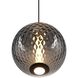 Celeste LED 11.8 inch Gunmetal Pendant Ceiling Light in Smoke Ombre