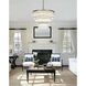 Harlow 18 Light 32 inch Satin Gold Chandelier Ceiling Light