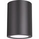 Harley 1 Light 5 inch Bronze Flush Mount Ceiling Light