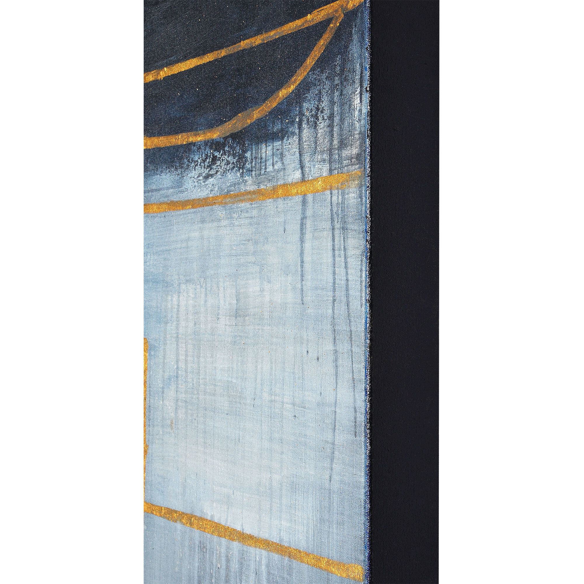 Franz Texture and Gold Leaf Canvas Art