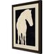 Animals Collection Angled Profile In A Dark Wood Framed Art