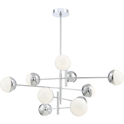 Fairmount LED 50 inch Chrome Chandelier Ceiling Light