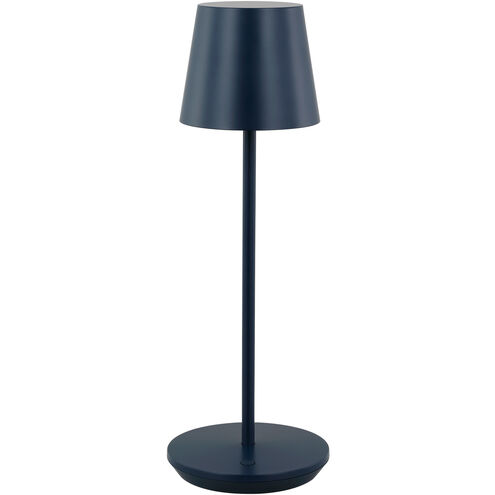 Mena 12.88 inch 2.20 watt Hague Blue Outdoor Table Lamp