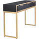 Aurelia 54 X 15.5 inch Ebony & Gold Console