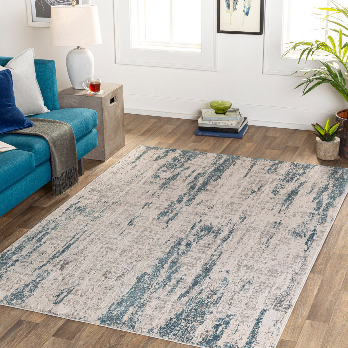 Alpine 114 X 79 inch Taupe Rug, Rectangle