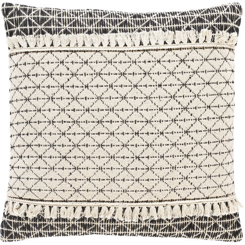 Justine 18 X 18 inch Beige Pillow Kit, Square