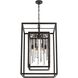 Hollis 6 Light 21 inch Forged Bronze Lantern Chandelier Ceiling Light