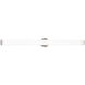Leia LED 4.5 inch Satin Nickel Vanity Light Wall Light in 48 in