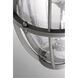 Pier 33 1 Light 8.13 inch Black Outdoor Hanging Lantern