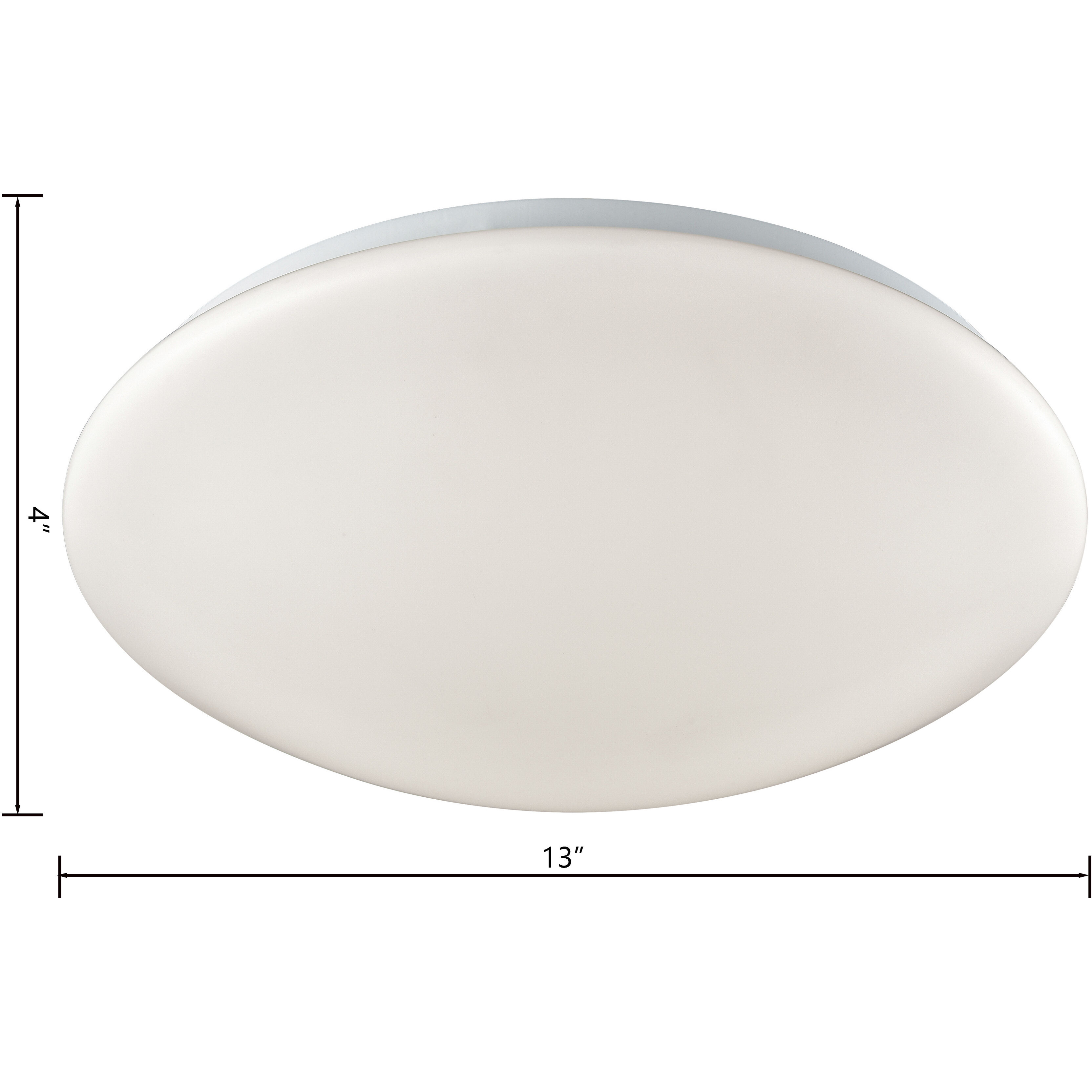 Kalona LED 13 inch White Flush Mount Ceiling Light
