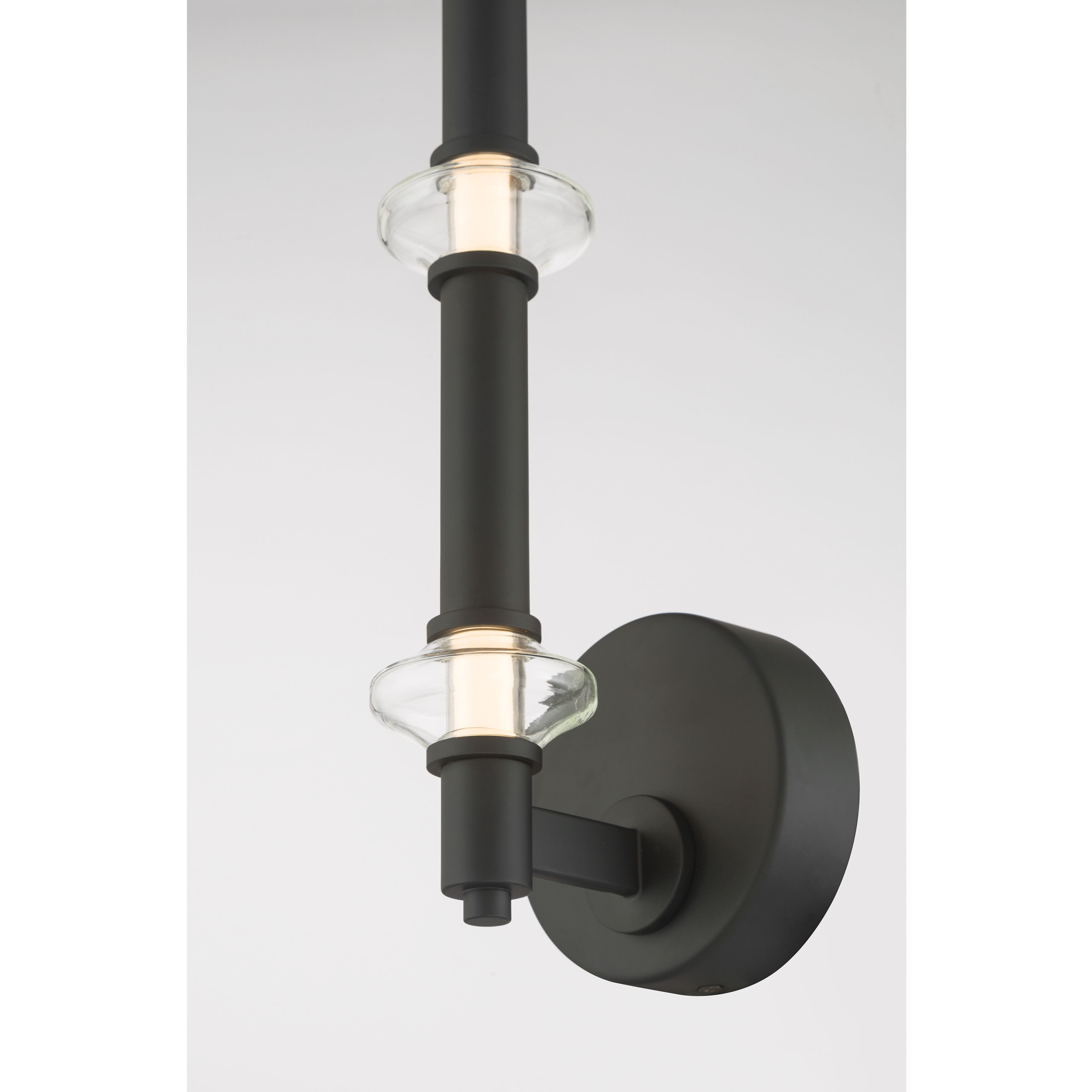 Pearl LED 4.5 inch Dark Matte Black Wall Sconce Wall Light