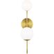 kate spade new york Noemie LED 5 inch Burnished Brass Sconce Wall Light