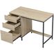 Emerson 42 inch Mango Wood and Black Desk