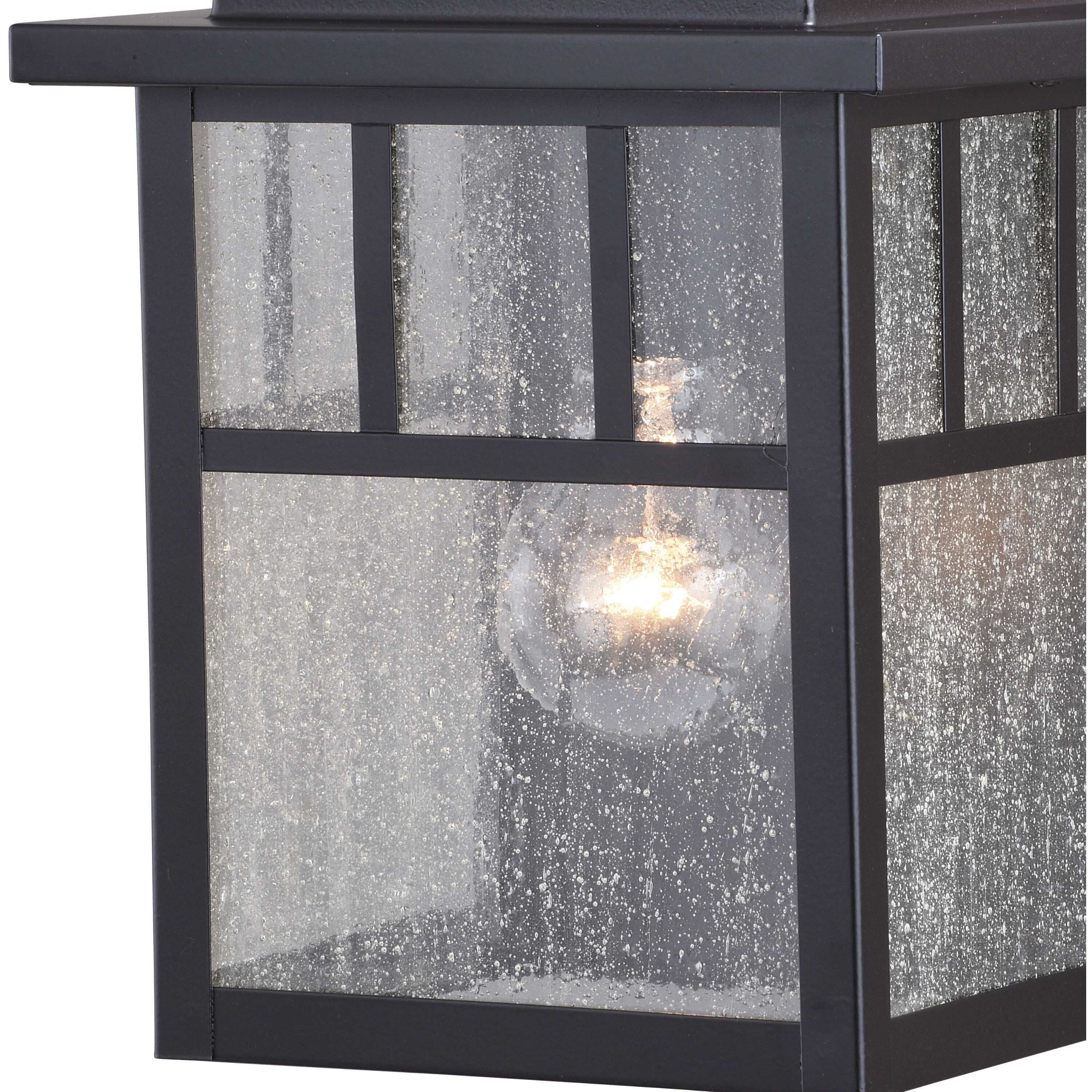 Mission Oil Burnished Bronze Outdoor Motion Sensor, Dualux