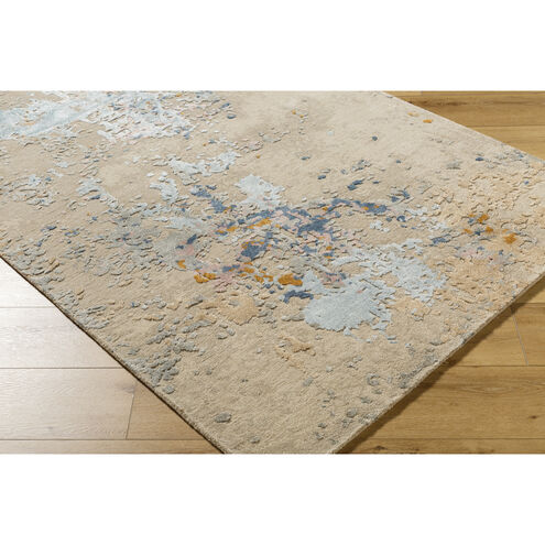 Lukla 168 X 120 inch Khaki / Silver / Prairie Dust / Sage Handmade Rug in 10 x 14
