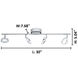 Naudella 4 Light 120 Chrome Track Light Ceiling Light