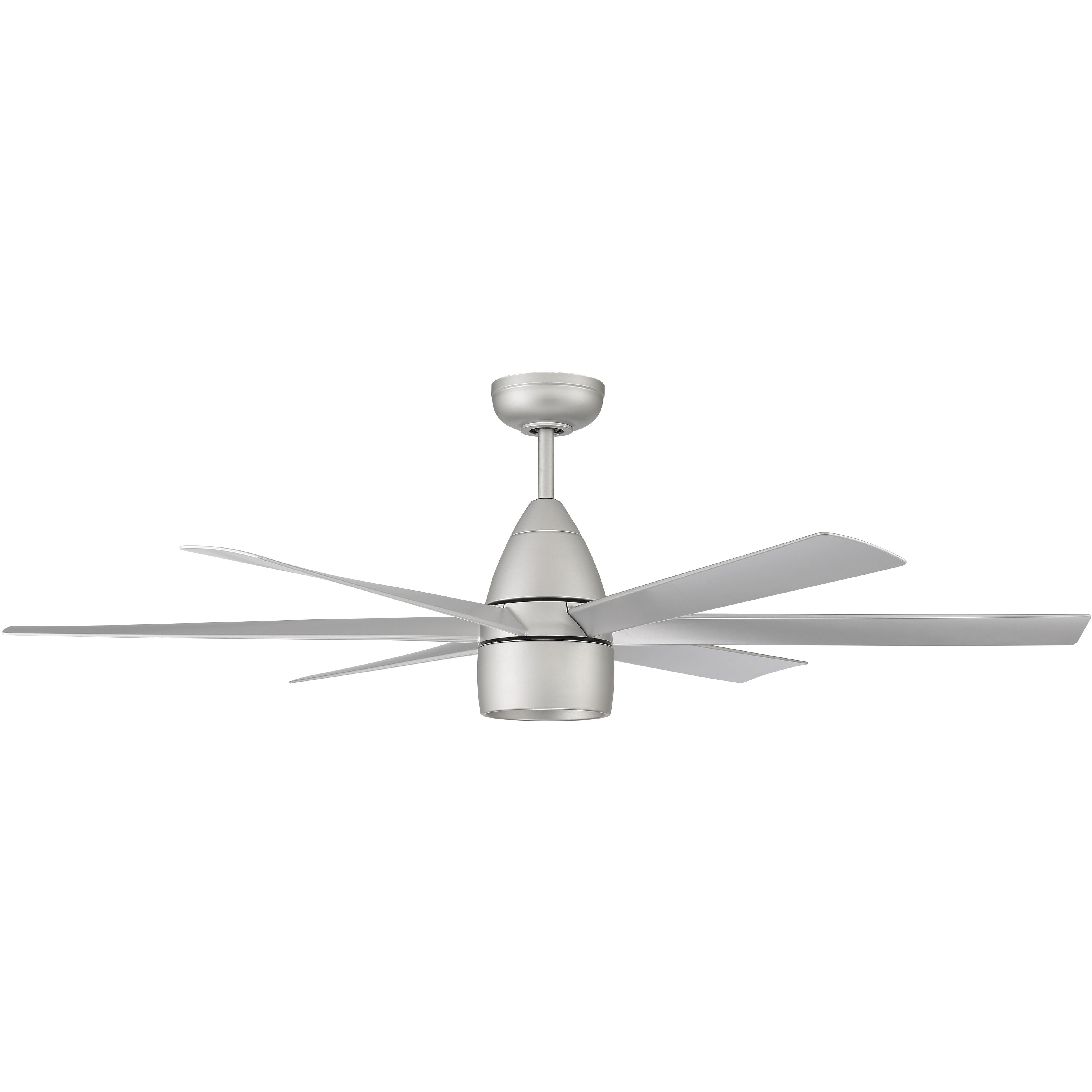 Quirk 54 inch Titanium with Titanium/Titanium Blades Ceiling Fan