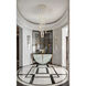 Canada 6 Light 24 inch Chrome Chandelier Ceiling Light