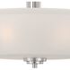 Pittman 3 Light 18 inch Brushed Nickel Pendant Ceiling Light