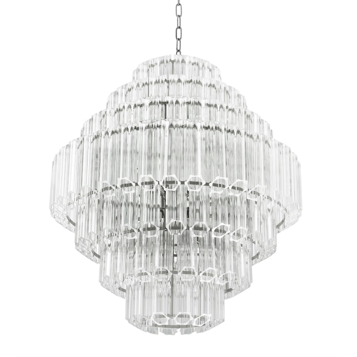 Vittoria 18 Light 31.5 inch Clear Glass Chandelier Ceiling Light, Large