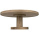 Milena 48 X 48 inch Washed Walnut Coffee Table