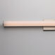 Rail LED 30 inch Satin Nickel Bath Vanity Wall Light