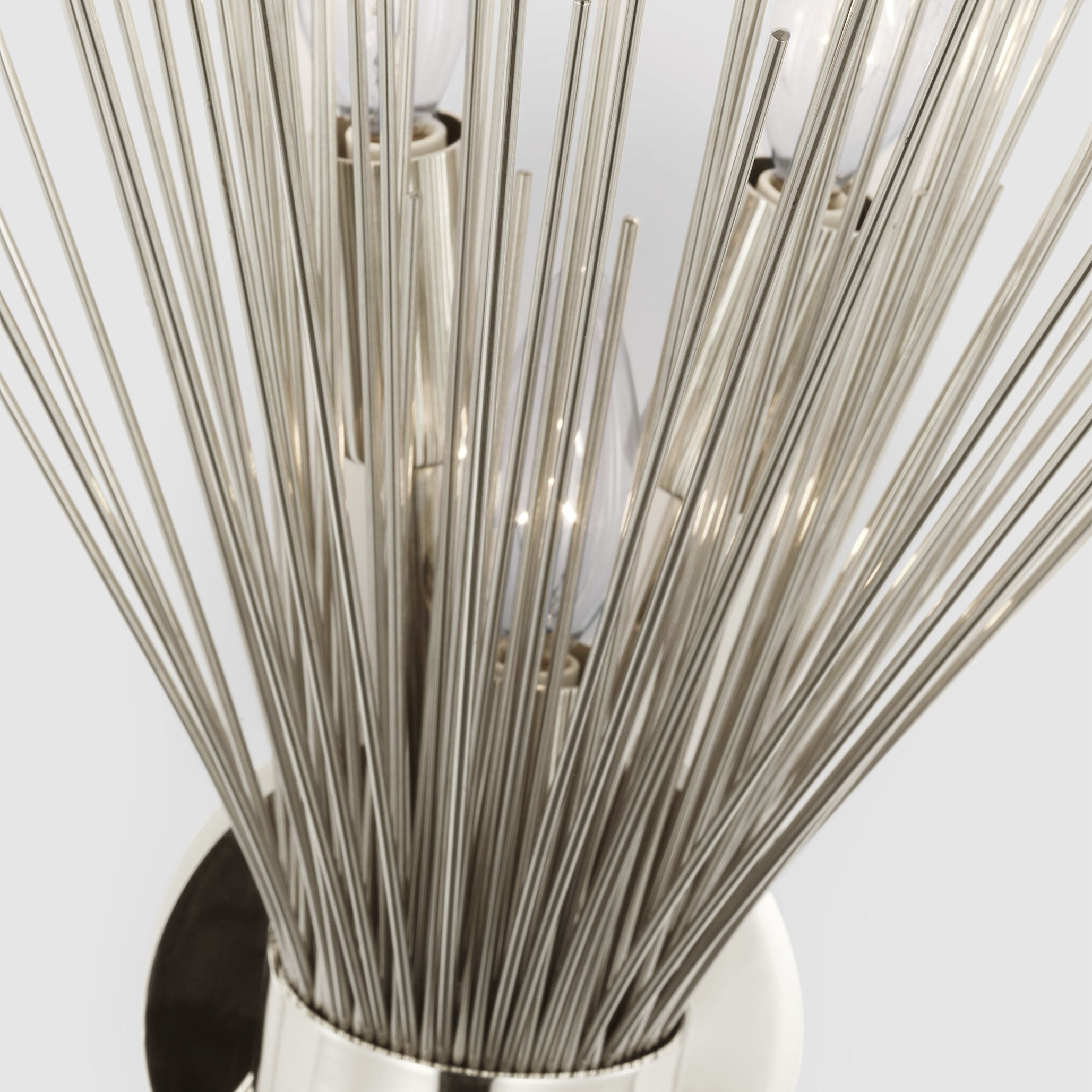 Kelly Wearstler Strada LED 9.25 inch Polished Nickel Symmetrical Sconce Wall Light, Medium