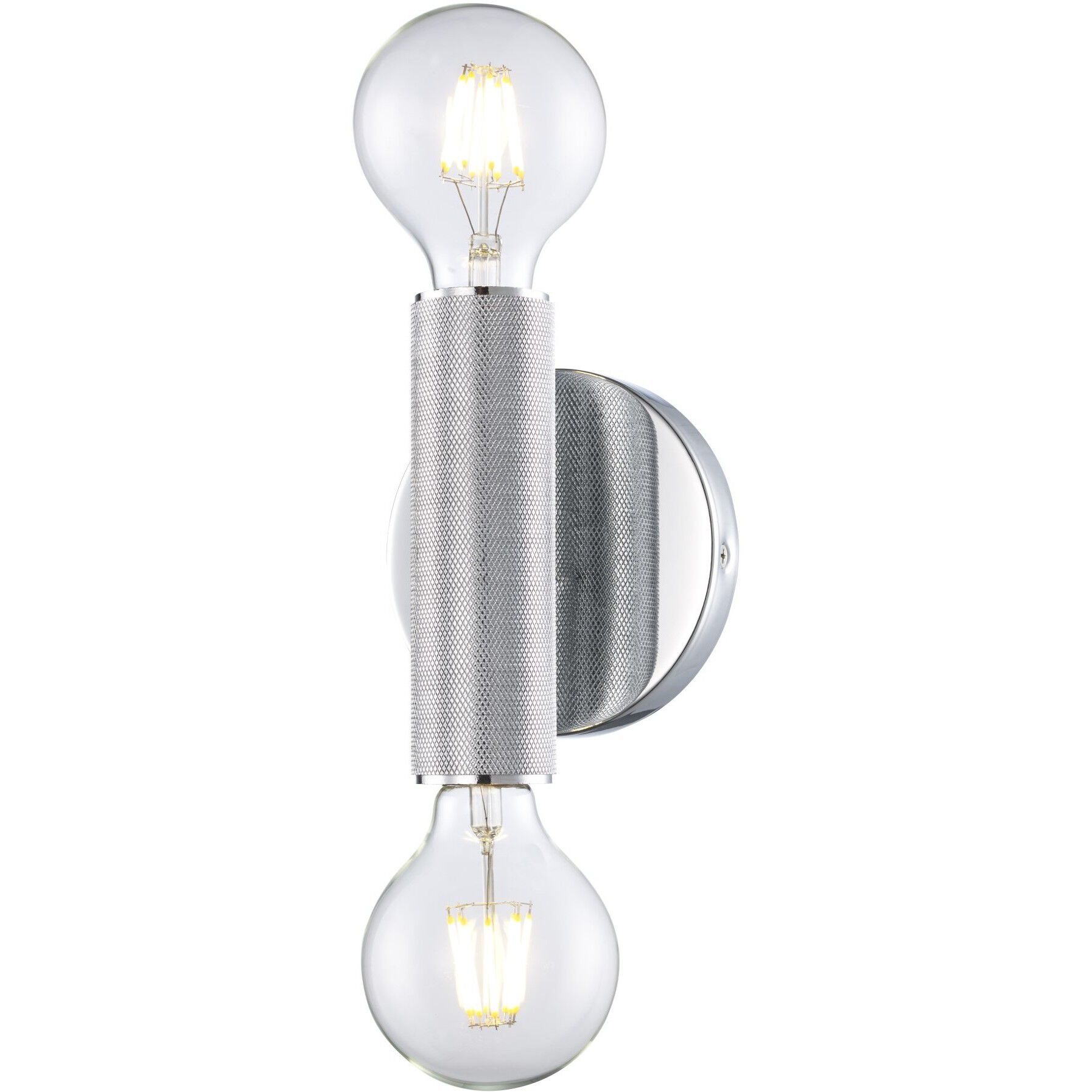 Auburn 2 Light 5 inch Polished Chrome Wall Sconce Wall Light