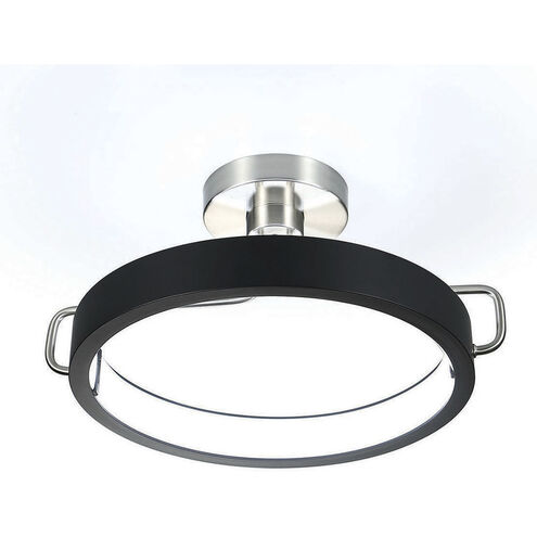 Pemberton LED 18 inch Black Pendant Ceiling Light, Small