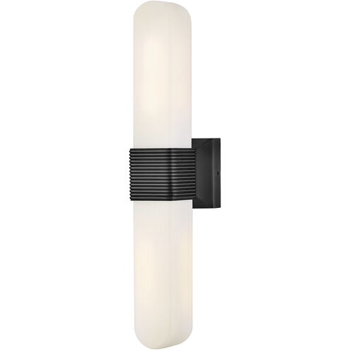 Lisa McDennon Cotes 2 Light 4.5 inch Painted Black Oxide Sconce Wall Light