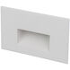WAC 120V Step Light LED 1.5 inch White ADA Step and Wall Light in Red, WAC Lighting