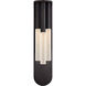Kelly Wearstler Rousseau LED 4.5 inch Bronze Multi-Drop Sconce Wall Light in Etched Crystal, Medium