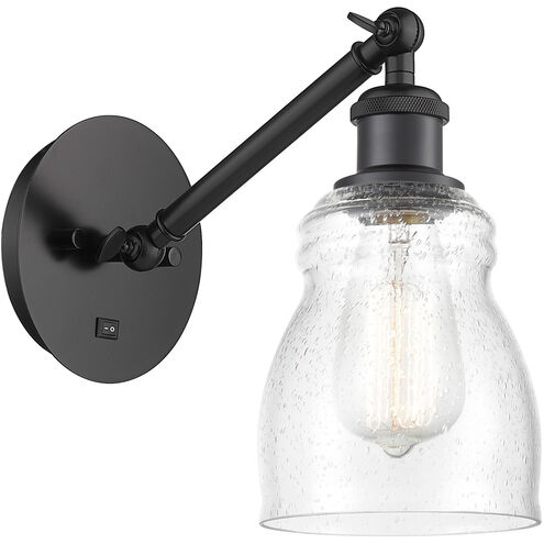 Ballston Ellery 1 Light 5 inch Matte Black Sconce Wall Light