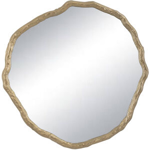Vine 34.75 X 34 inch Antique Gold Mirror, Small