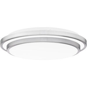 Irving 16 inch Brushed Aluminum Semi-Flush Mount Ceiling Light