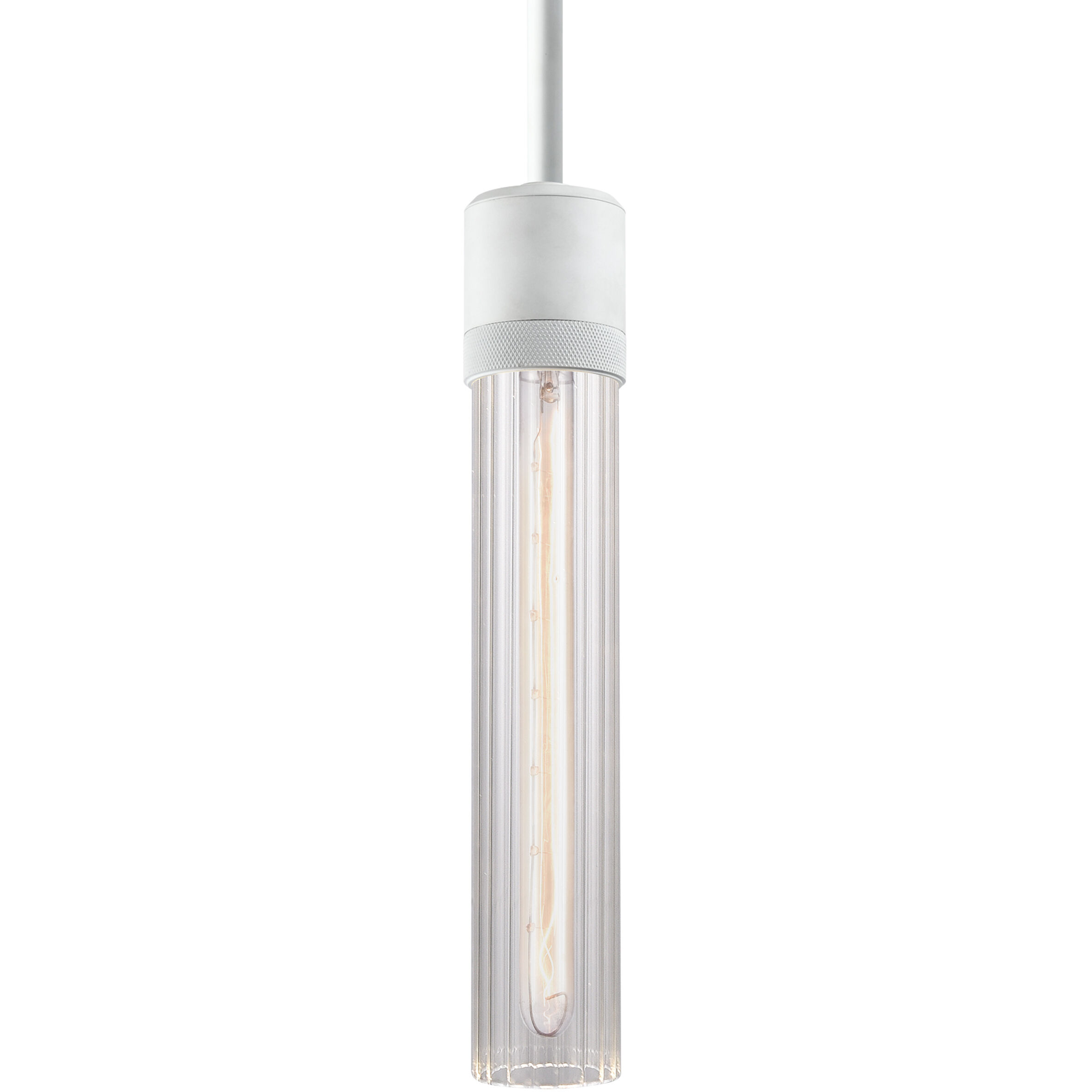 Zigrina 1 Light 5.13 inch Matte White Pendant Ceiling Light
