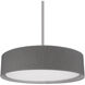 Dalton LED 16 inch Gray Pendant Ceiling Light in Five Color Temperatures