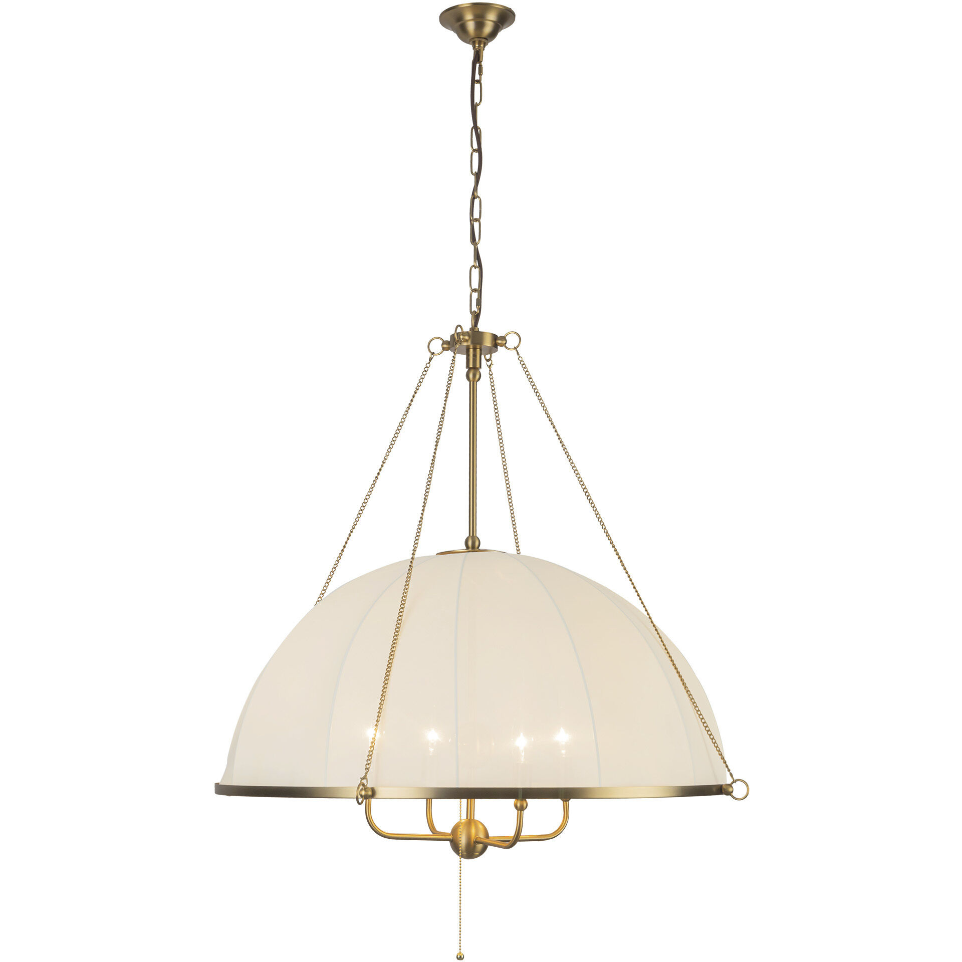 Alora Mood Crosby 4 Light 33 inch Brushed Gold Chandelier Ceiling Light