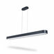 Walsh LED 72 inch Matte Black Horizontal Pendant Ceiling Light