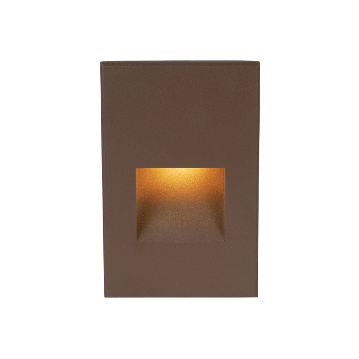Tyler 120 3.8 watt Bronze Step and Wall Lighting in Amber, WAC Lighting