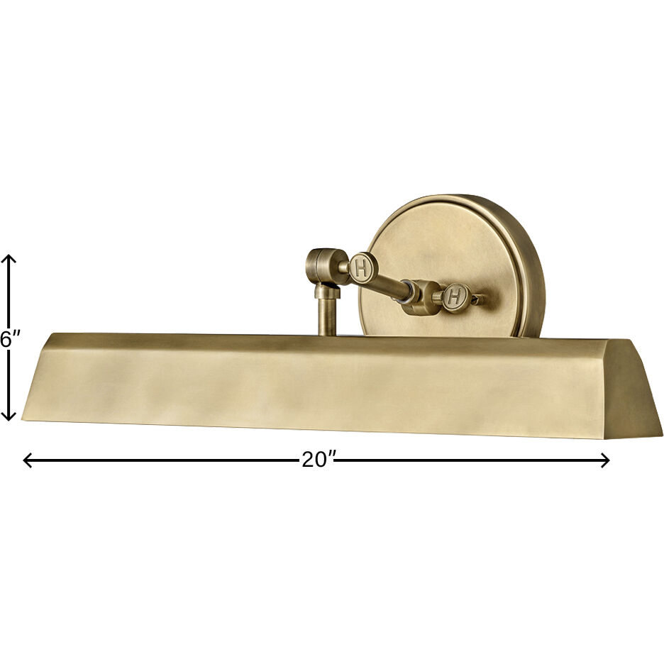 Arti 2 Light 20 inch Heritage Brass Indoor Wall Sconce Wall Light