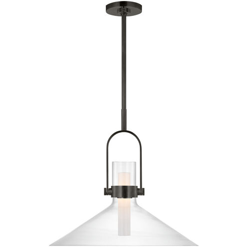 Ian K. Fowler Larkin LED 24 inch Bronze Empire Pendant Ceiling Light