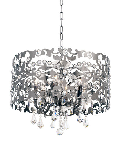 Bizet 6 Light 22.5 inch Sienna Bronze Chandelier Ceiling Light