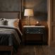 Artemio 32 X 32 inch Black Walnut Side Table