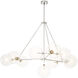 Bermude 10 Light 55.12 inch Chandelier